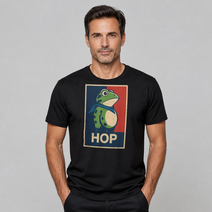 Hop Frog Hope Poster Parody Funny T-Shirt