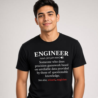 Engineer Definition Funny Dictionary T-Shirt