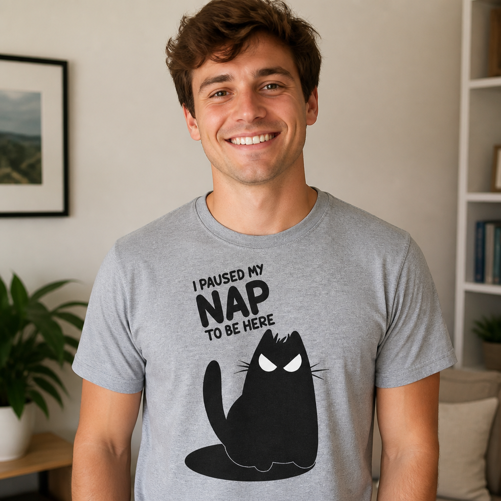 I Paused My Nap to Be Here T-Shirt