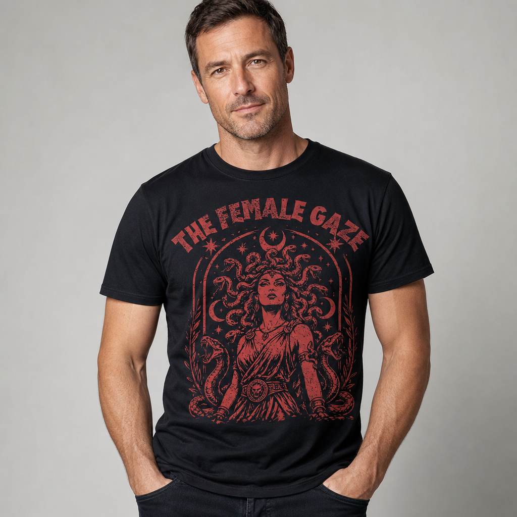 The Female Gaze Medusa Feminist Style Empowerment T-Shirt