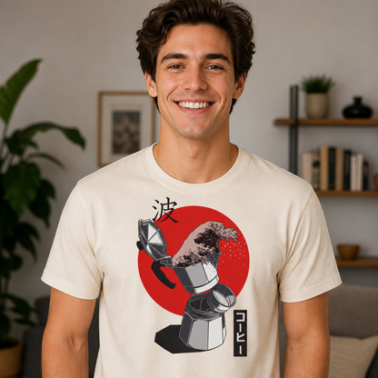 Great Coffee Wave T-Shirt