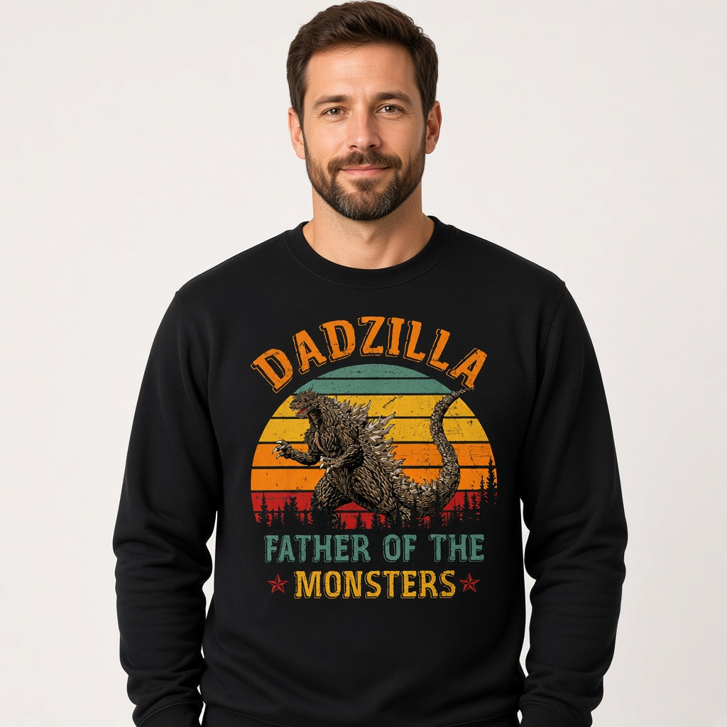 Dadzilla Father of the Monsters Sweatshirt