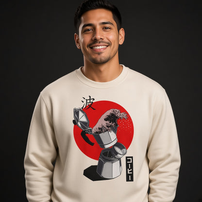 Great Coffee Wave Sweatshirt