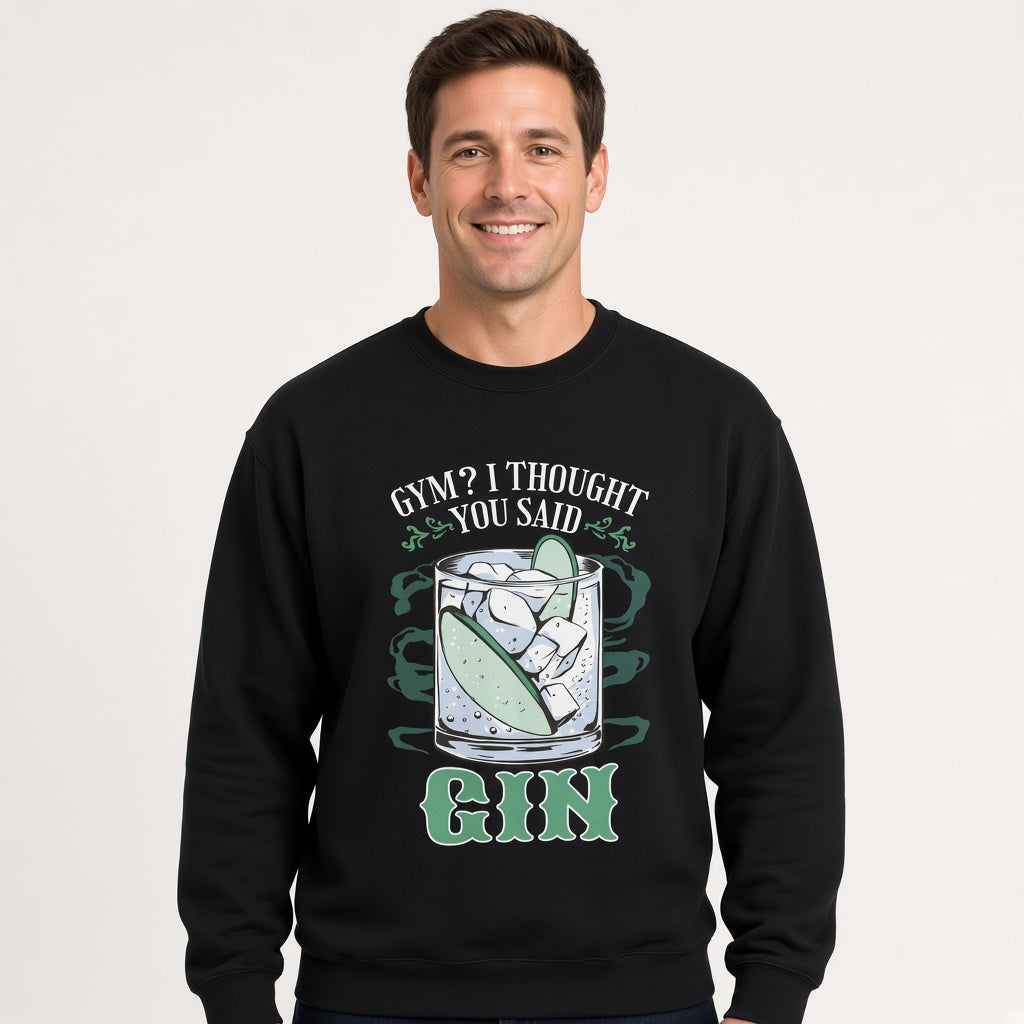 Gin tonic drink sweatshirt, graphic shirts, unisex tshirt, funny printed sweatshirt