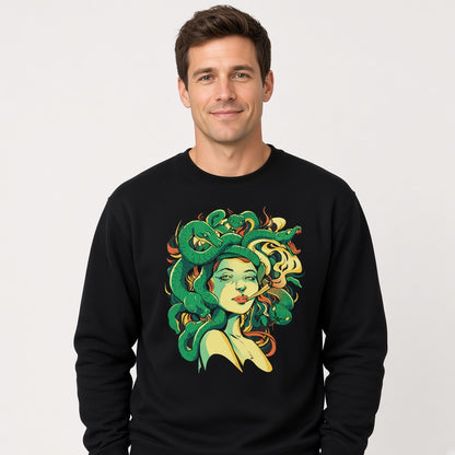 Gorgon jellyfish sweatshirt, funny sweatshirt, graphic shirts, unisex tshirt, printed sweatshirt