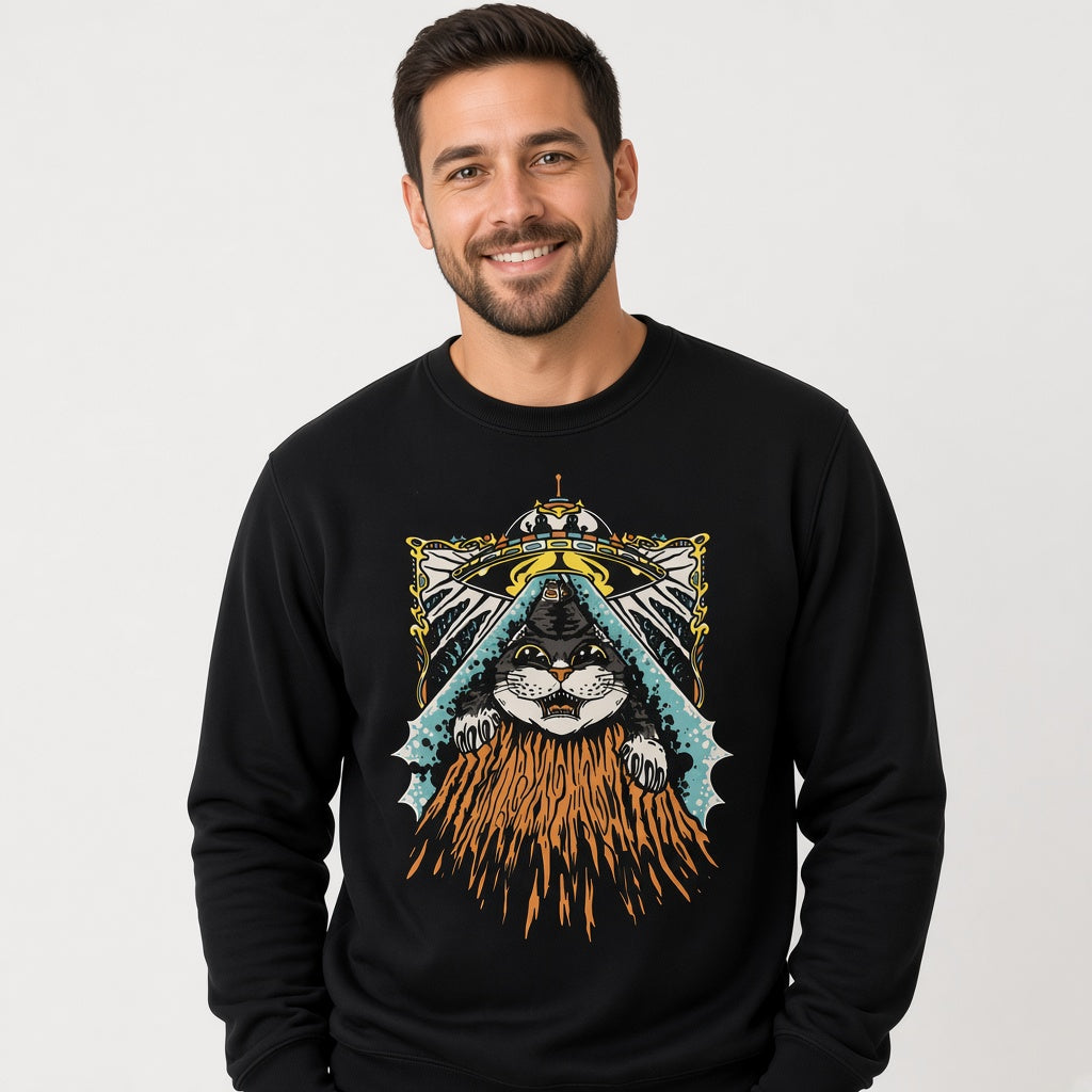 sweatshirt Alien cat