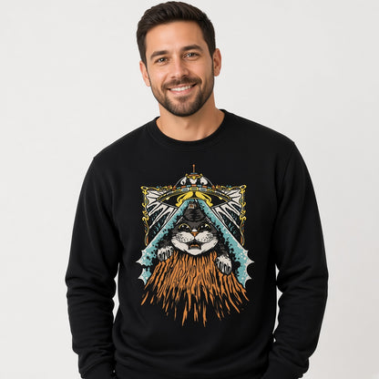 sweatshirt Alien cat