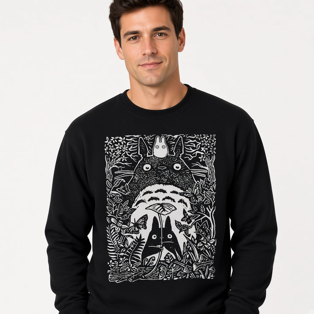 Forest Spirit Neighbor Sweatshirt, Funny Unisex sweatshirt
