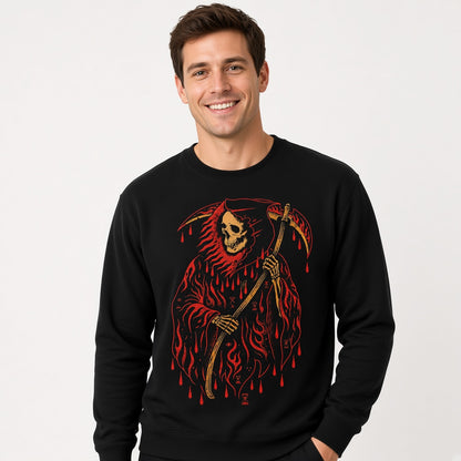 Grim Reaper Rock Sweatshirt