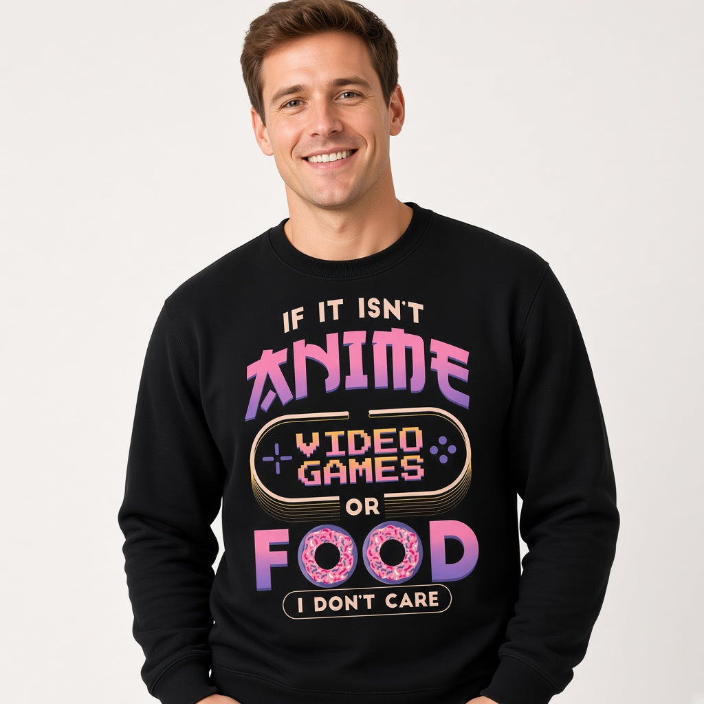 Anime Gamer Manga Japanese Geek Sweatshirt