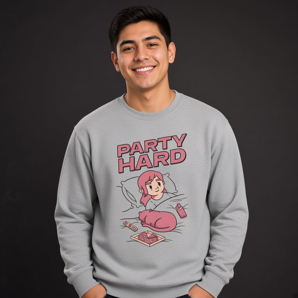 sweatshirt Girl party hard