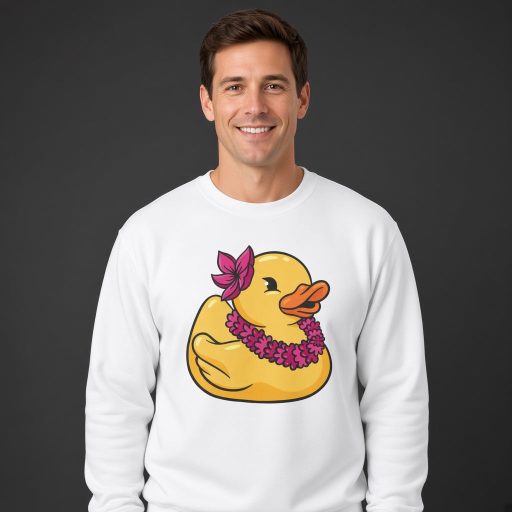 Duck sweatshirt, funny sweatshirt, graphic shirts, unisex tshirt, printed sweatshirt