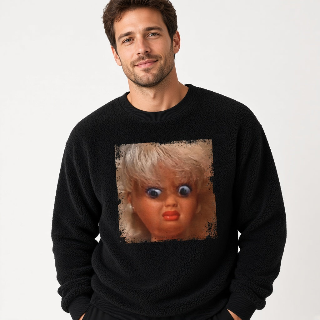 90s Doll Face Meme Sweatshirt