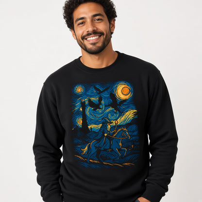 Starry Night Wizard Sweatshirt