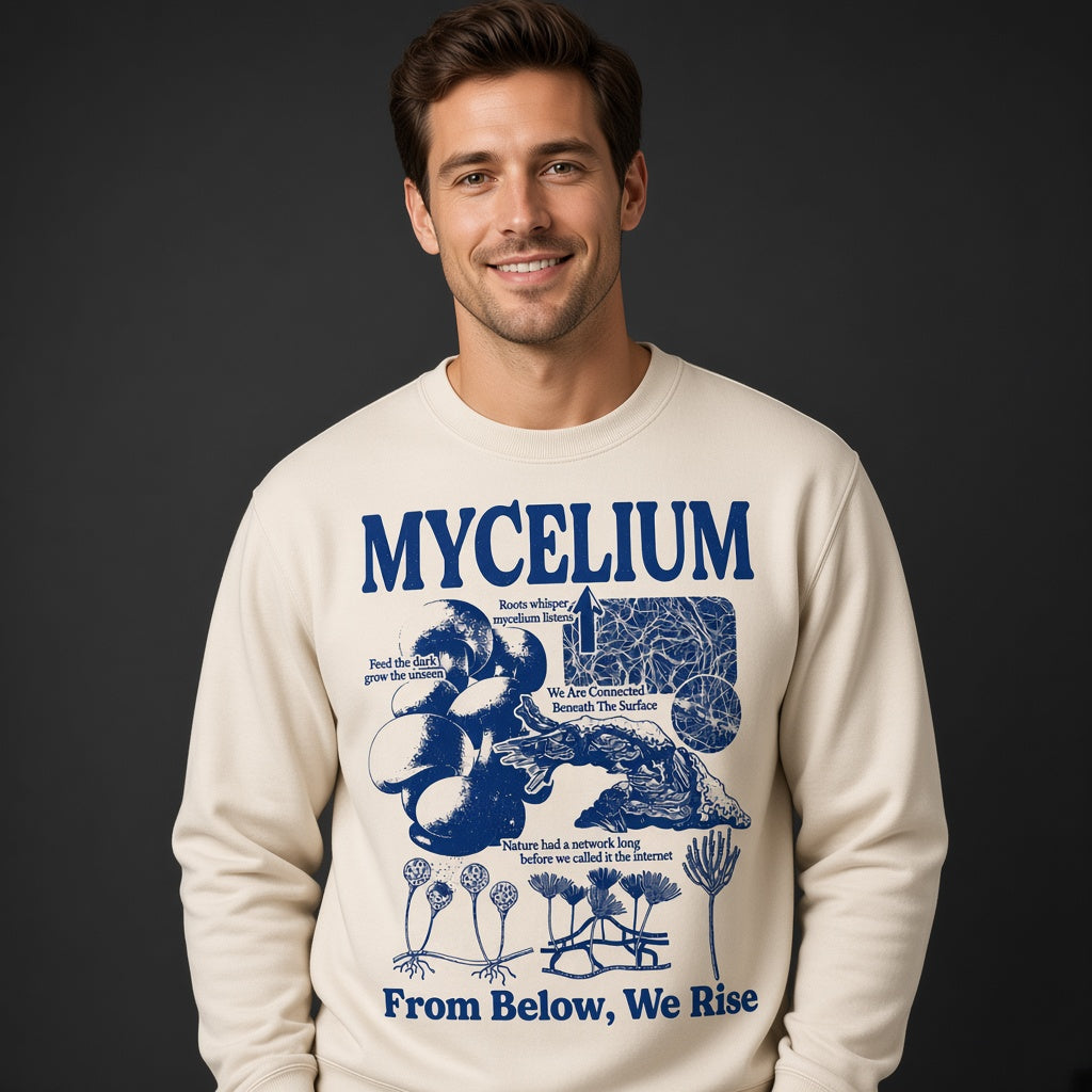 Mycelium Mushroom Network Sweatshirt