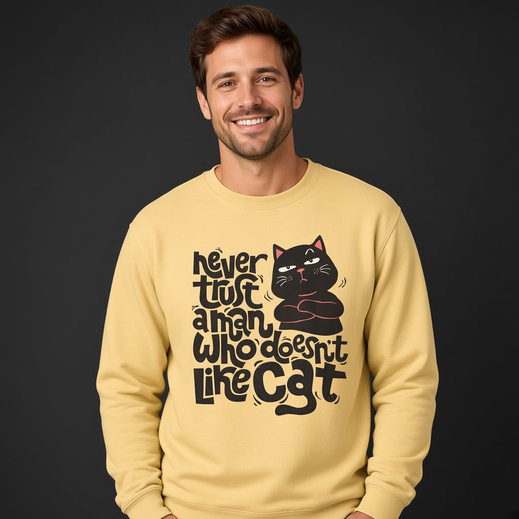 Cat Lover 2 Sweatshirt, Funny Unisex sweatshirt