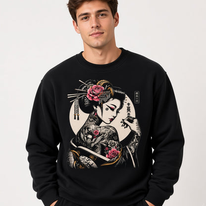 Japanese Geisha Sweatshirt