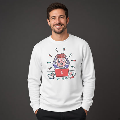 IT guy sweatshirt, funny sweatshirt, graphic shirts, unisex tshirt, printed sweatshirt