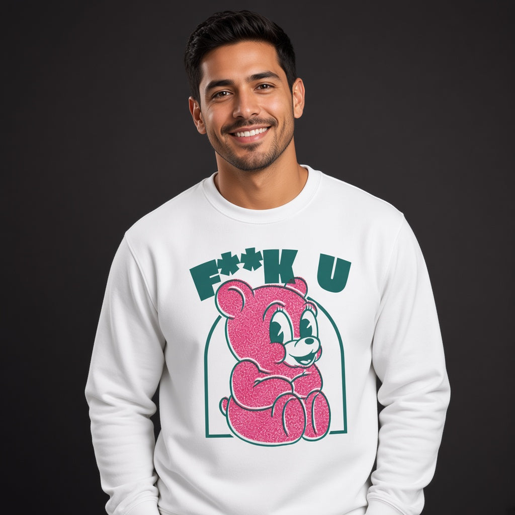 f**k U sweatshirt, funny sweatshirt, graphic shirts, unisex tshirt, printed sweatshirt