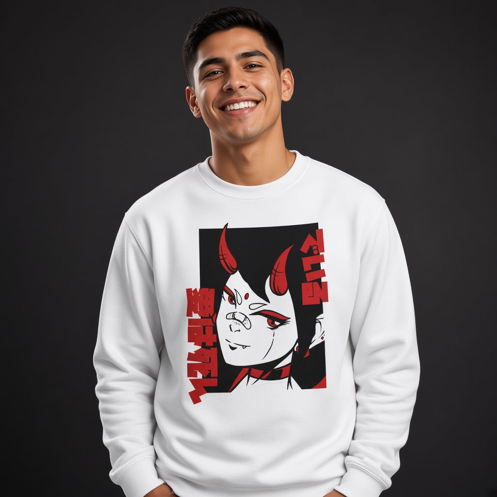 Vampire girl sweatshirt, funny sweatshirt, graphic shirts, Anime unisex tshirt