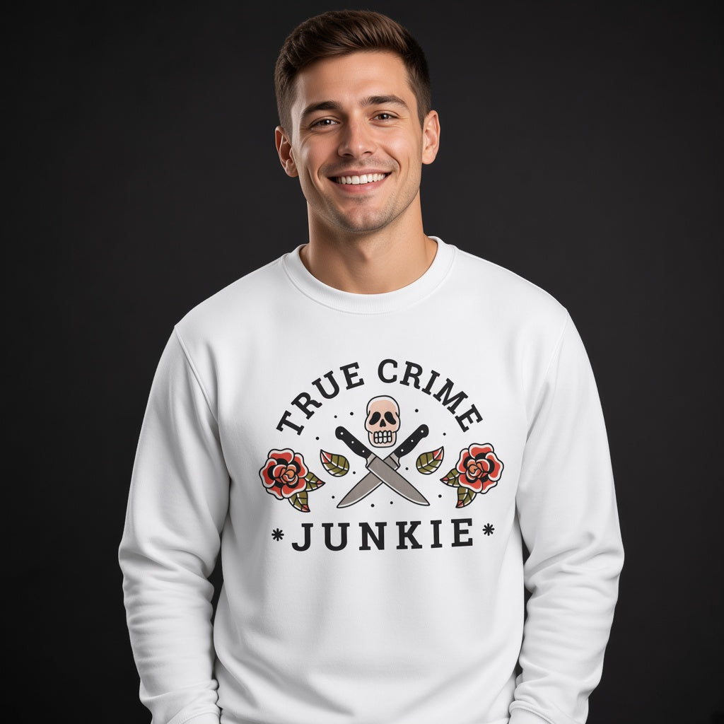 True crimesweatshirt, funny sweatshirt, graphic shirts, unisex tshirt, printed sweatshirt