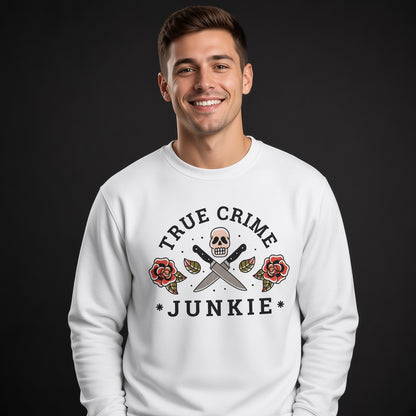 True crimesweatshirt, funny sweatshirt, graphic shirts, unisex tshirt, printed sweatshirt