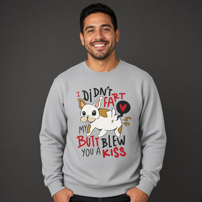 Funny fart french bulldog sweatshirt, funny sweatshirt, graphic shirts, unisex tshirt, printed sweatshirt