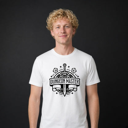 Dungeon Master Badge T-Shirt for D&D Players