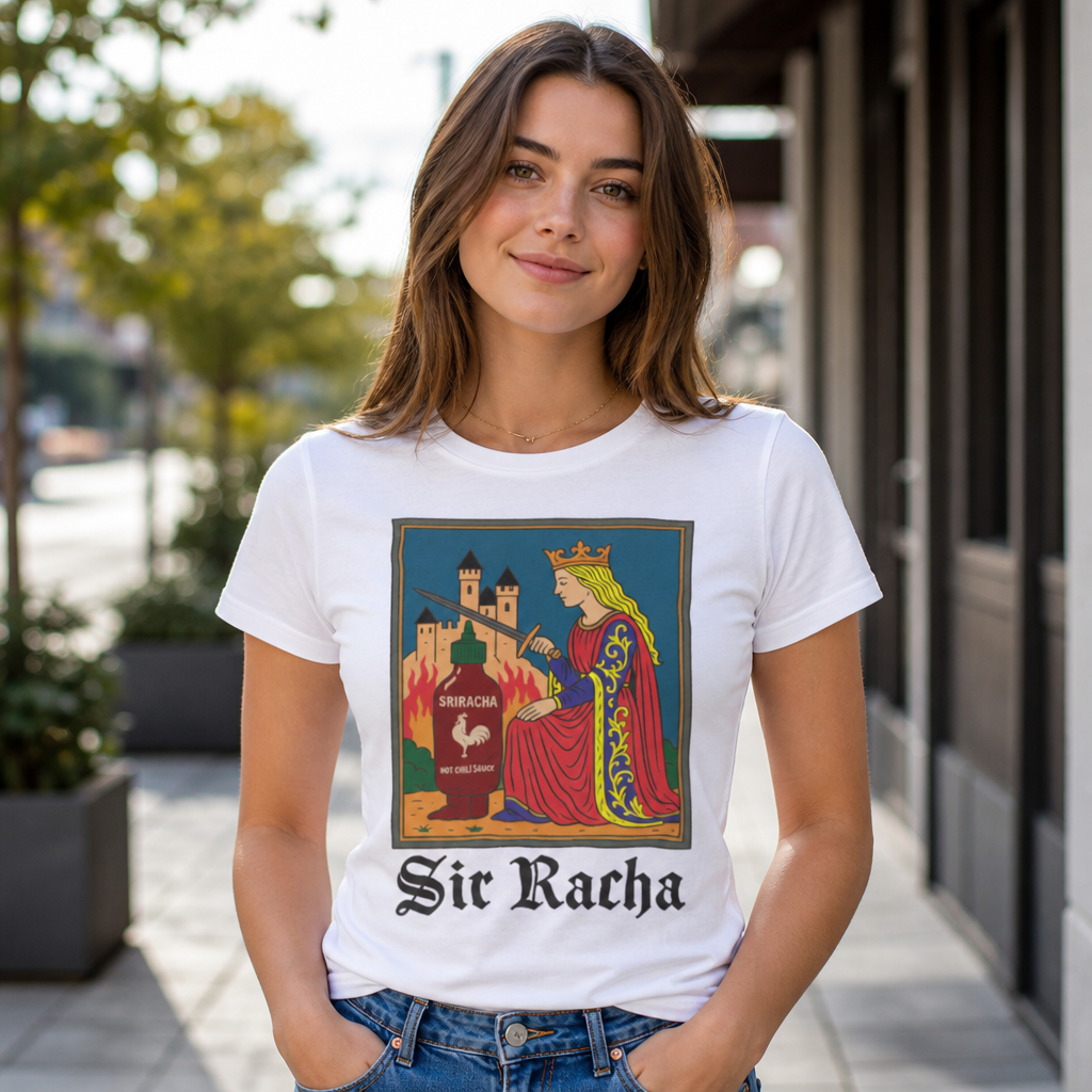 Funny Sir Racha Castle Knight Meme T-Shirt