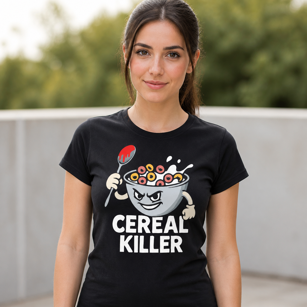 Funny Cereal Killer T-Shirt