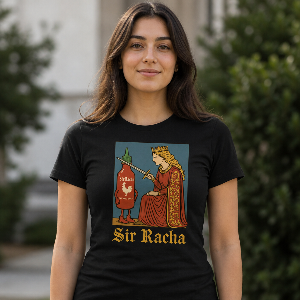 Funny Sir Racha Knight Meme T-Shirt