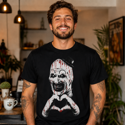 Terrifier Horror Clown Scary Clown Creepy Slasher T-Shirt