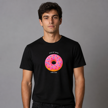 Fill My Bum With Cum Funny Donut T-Shirt