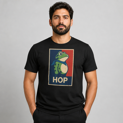Hop Frog Hope Poster Parody Funny T-Shirt