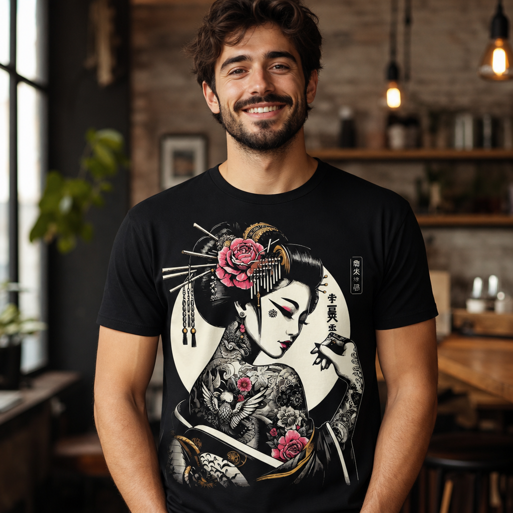 Japanese Geisha T-Shirt