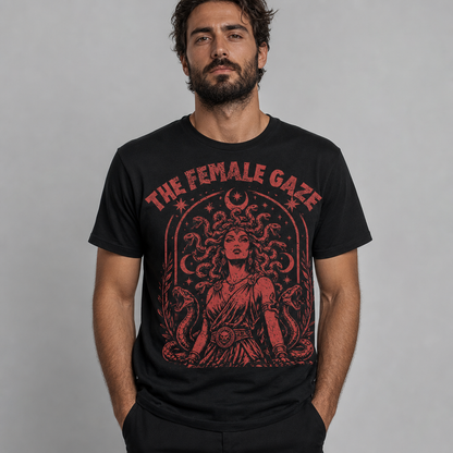 The Female Gaze Medusa Feminist Style Empowerment T-Shirt