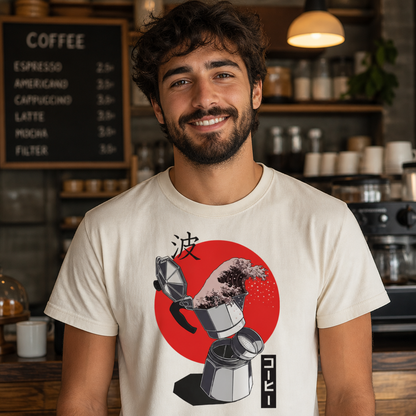 Great Coffee Wave T-Shirt