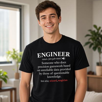 Engineer Definition Funny Dictionary T-Shirt