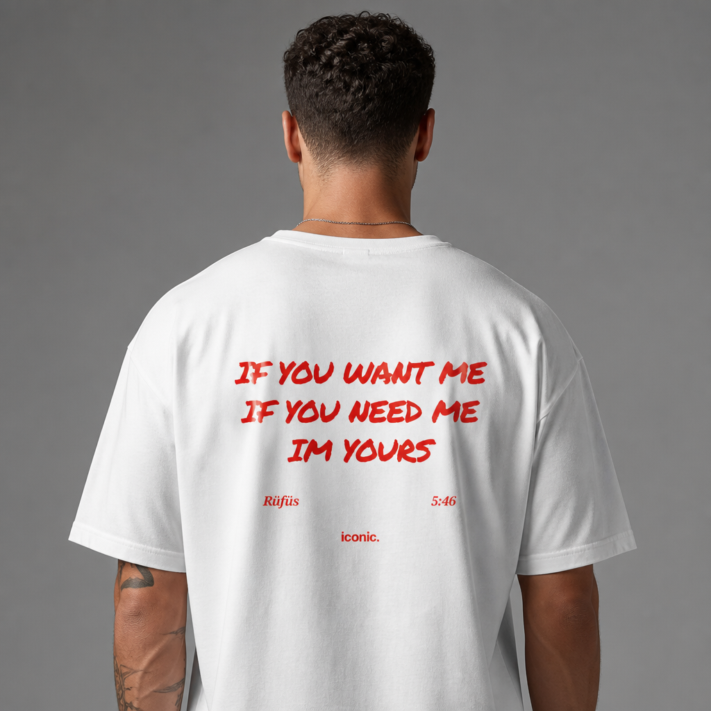 Rufus Du Sol If You Want Me If You Need Me Im Yours Iconic T-Shirt