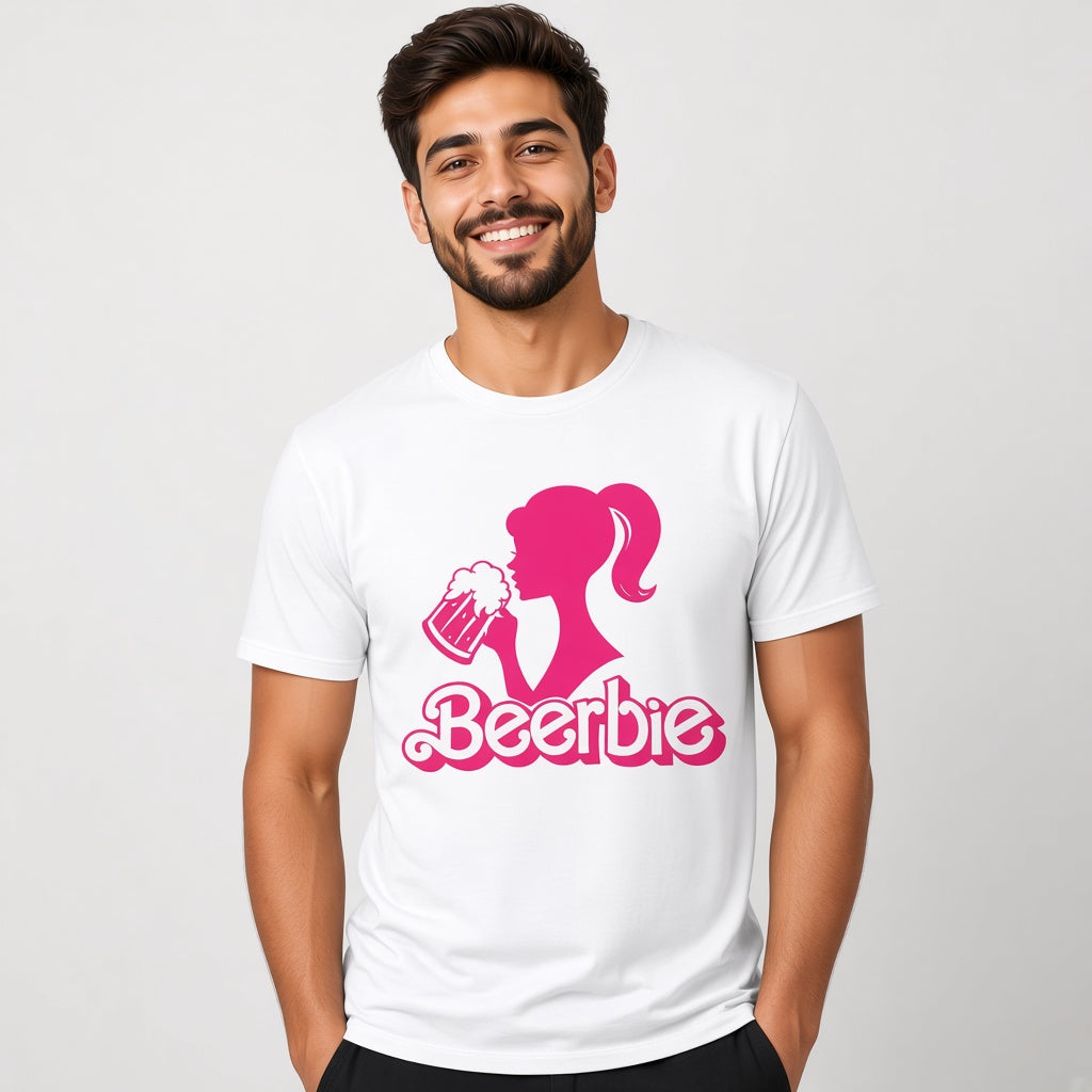 Beerbies Funny Pink Beer T-Shirt