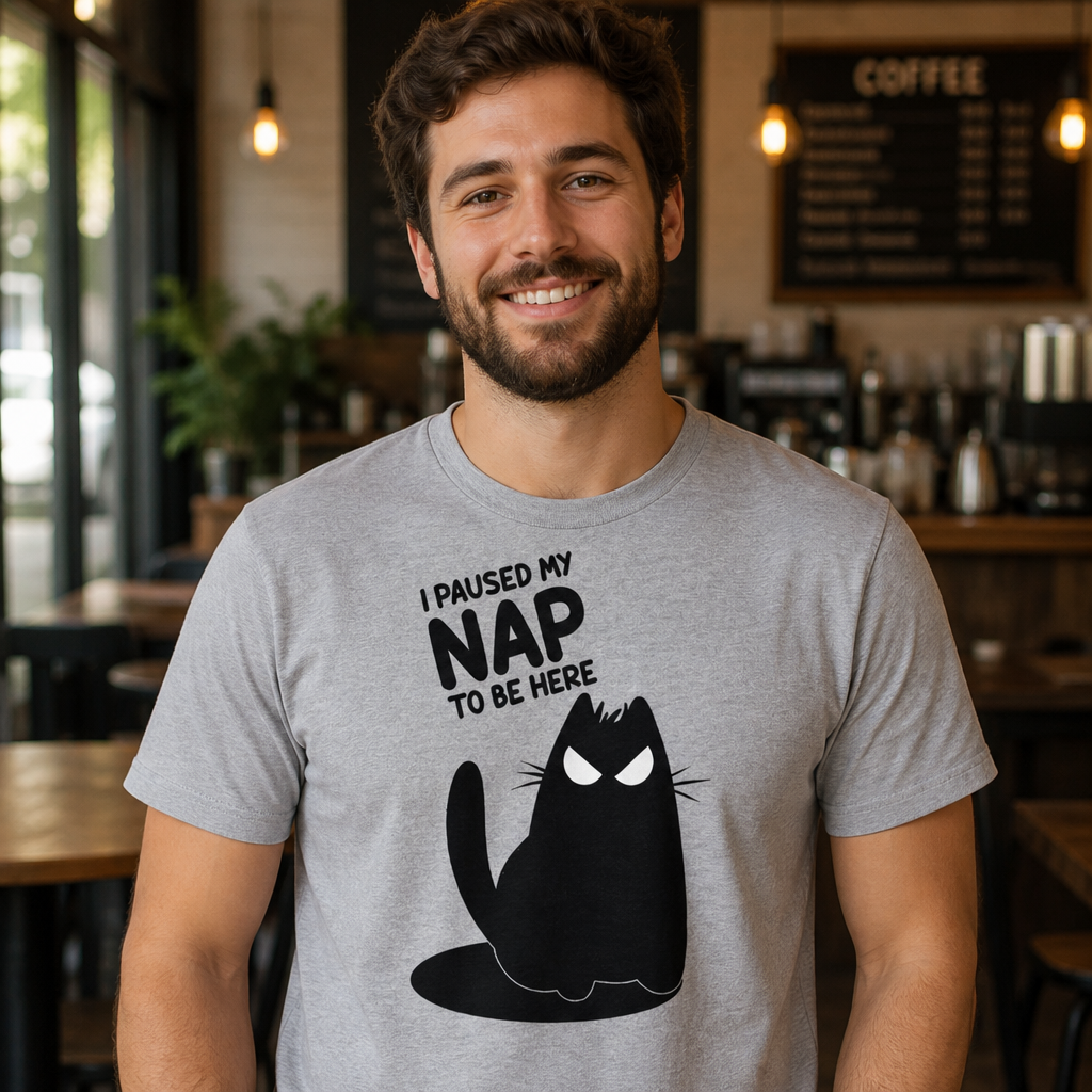 I Paused My Nap to Be Here T-Shirt