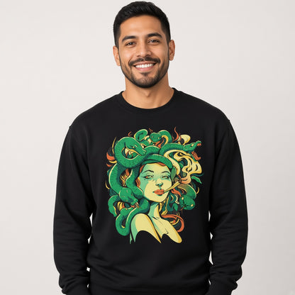 Gorgon jellyfish sweatshirt, funny sweatshirt, graphic shirts, unisex tshirt, printed sweatshirt