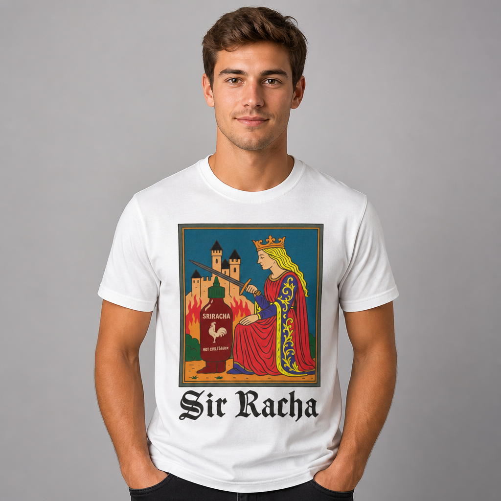 Funny Sir Racha Castle Knight Meme T-Shirt