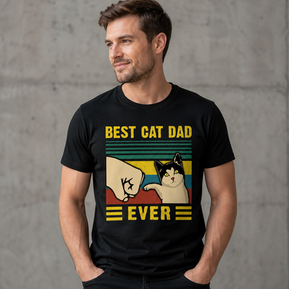 Best Cat Dad Ever T-Shirt