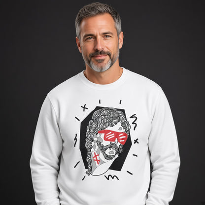 Jesus sweatshirt, funny sweatshirt, graphic shirts, unisex tshirt, printed sweatshirt