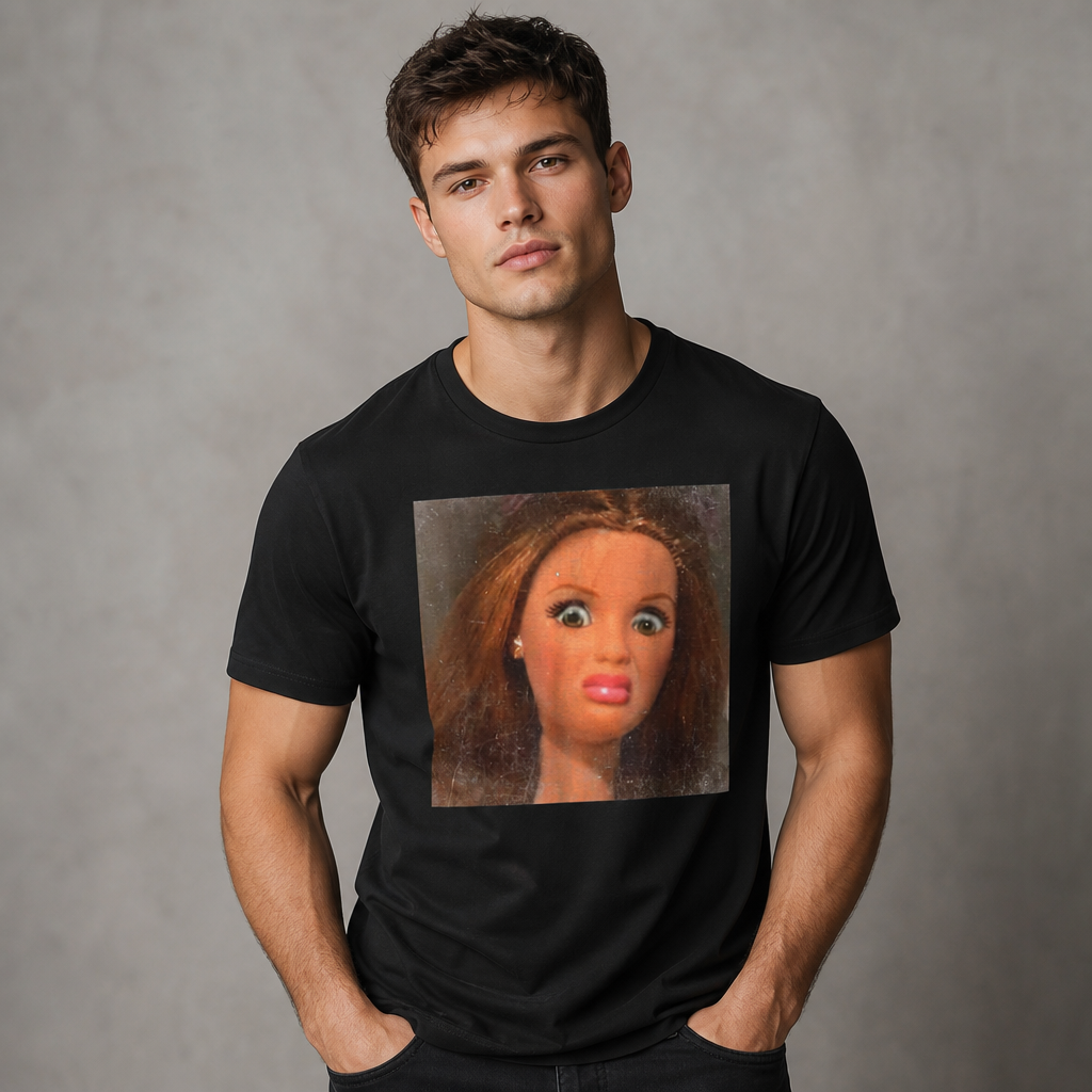 Funny Disgusted Doll Face Meme T-Shirt
