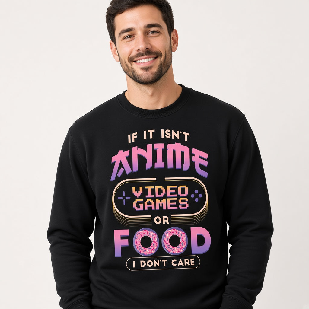Anime Gamer Manga Japanese Geek Sweatshirt