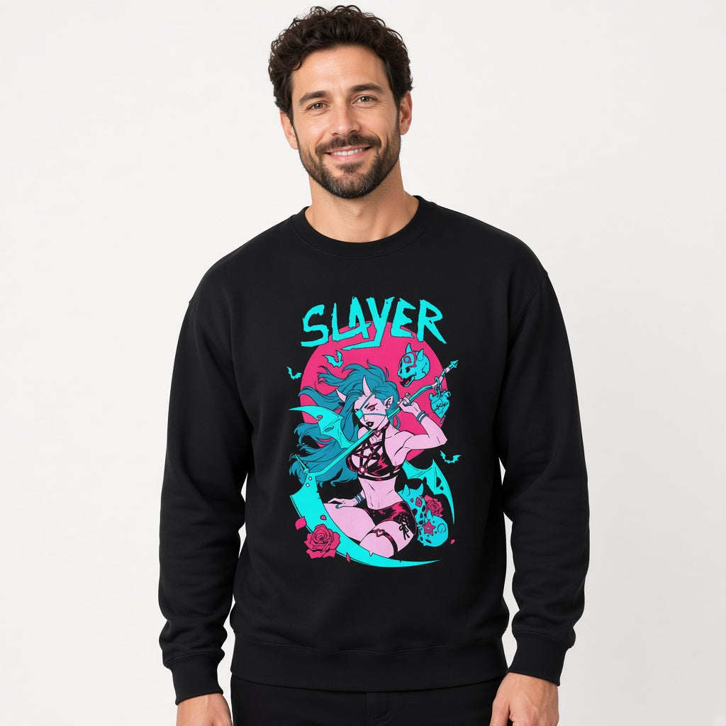 Anime girl slayer Sweatshirt, Funny Unisex sweatshirt