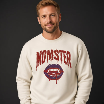 Momster Shirt Funny Mom Halloween Vampire Sweatshirt