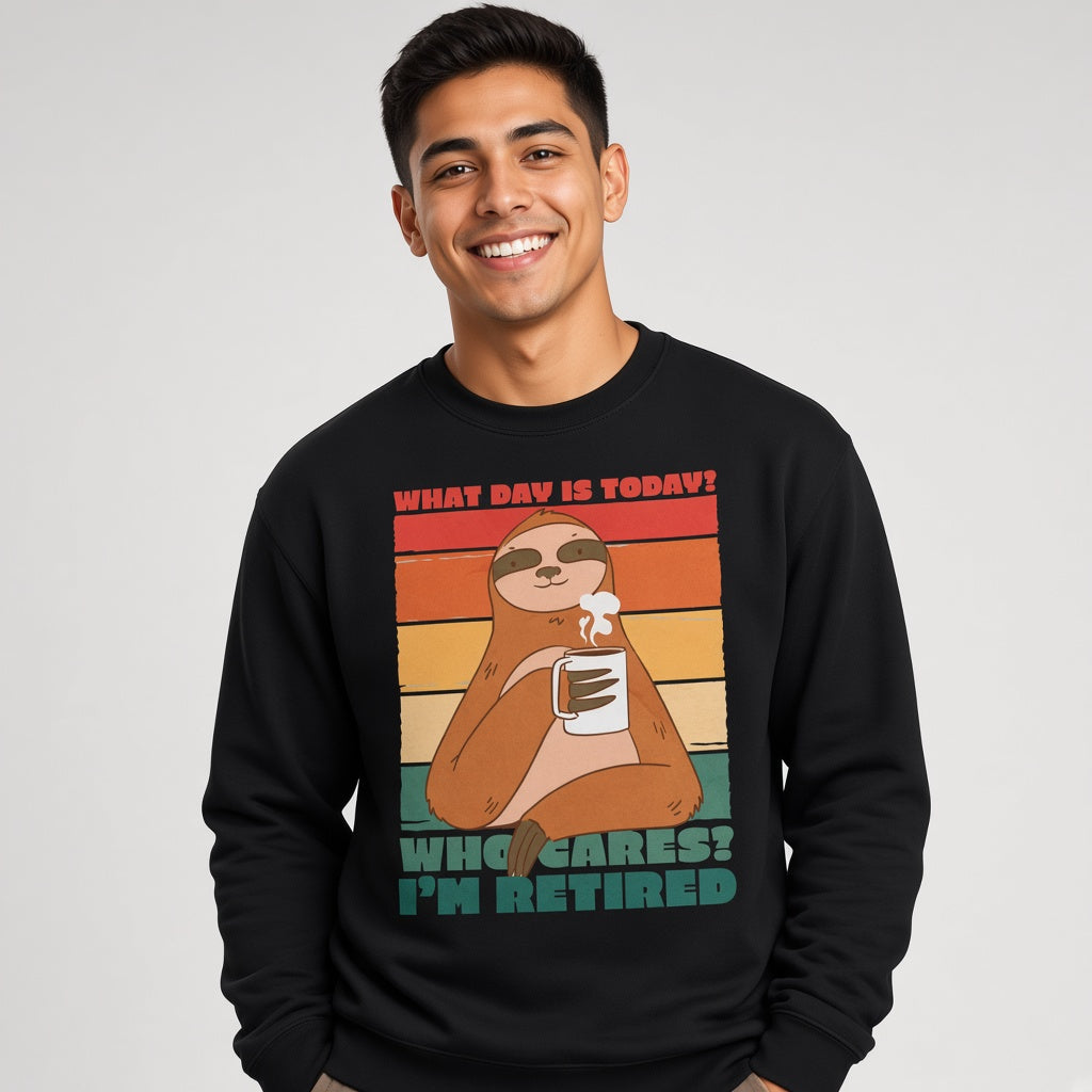 what day is today? sweatshirt, funny sweatshirt, graphic shirts, unisex tshirt, printed sweatshirt